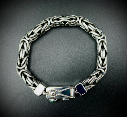 CHUNKY BYZANTINE BRACELET 9MM CUSTOM SIZES!