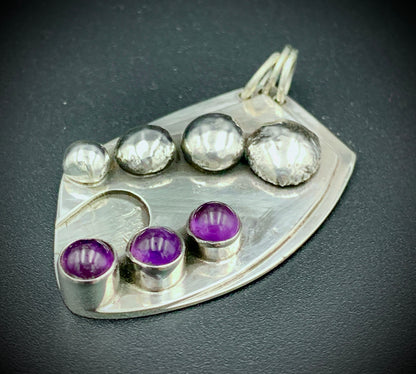 AMETHYST COSMIC WARRIOR PENDANT