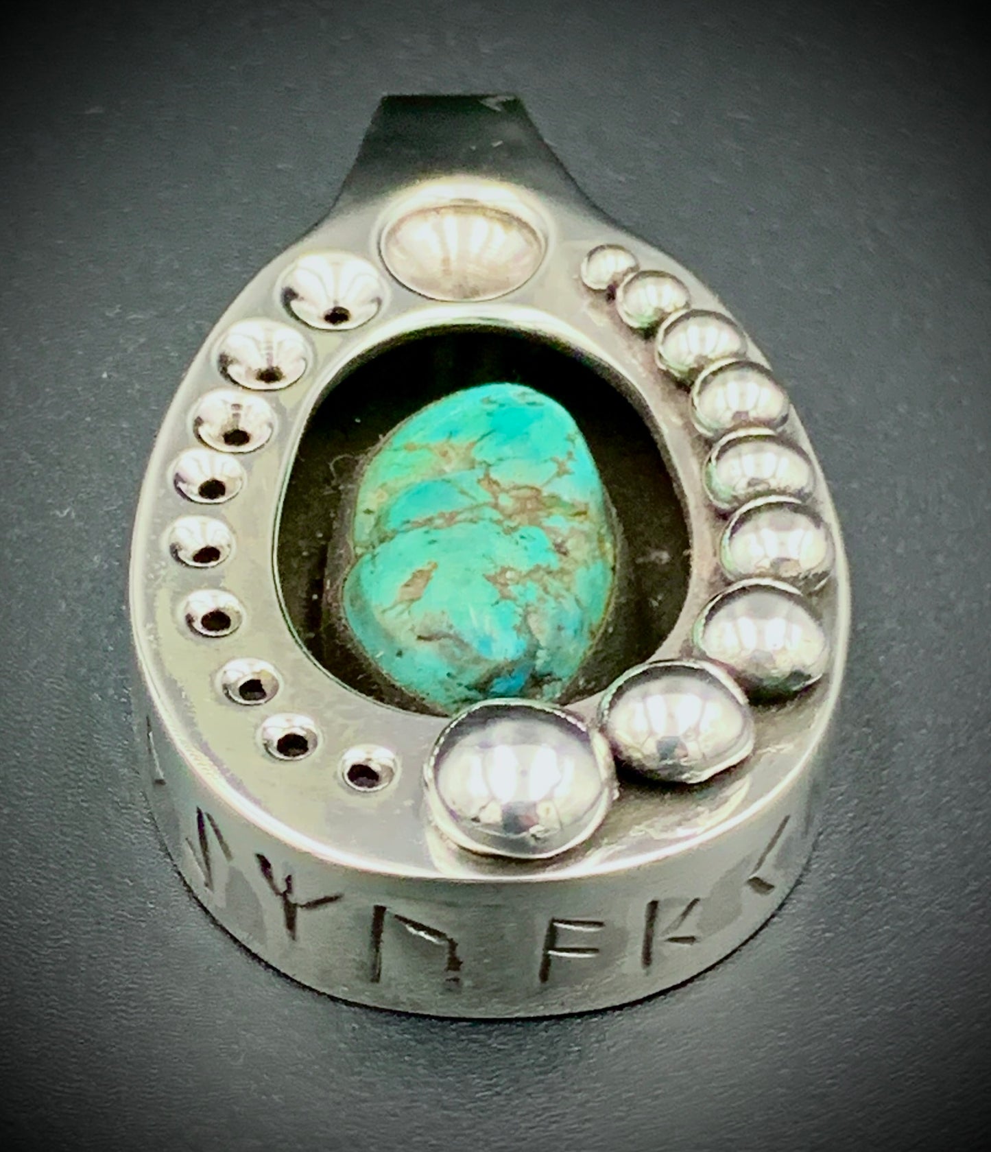 VIKING COWBOY RUNE DREAMER PENDANT