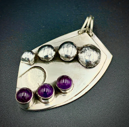 AMETHYST COSMIC WARRIOR PENDANT