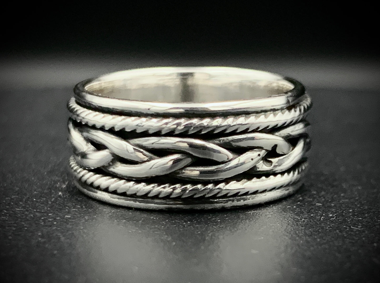 WOVEN PATHS RING - SIZE 6