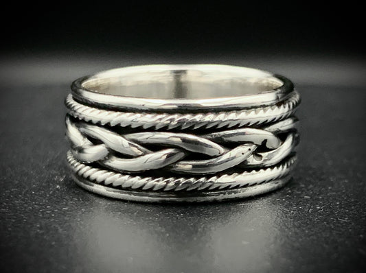 WOVEN PATHS RING - SIZE 6