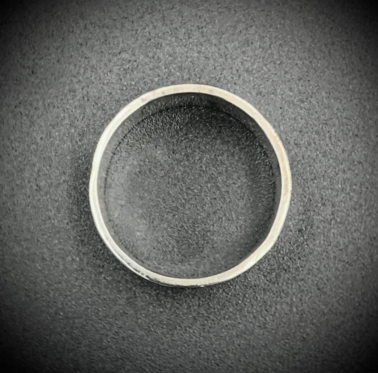 HAMMERED VIKING RUNE RING - SIZE 9.5