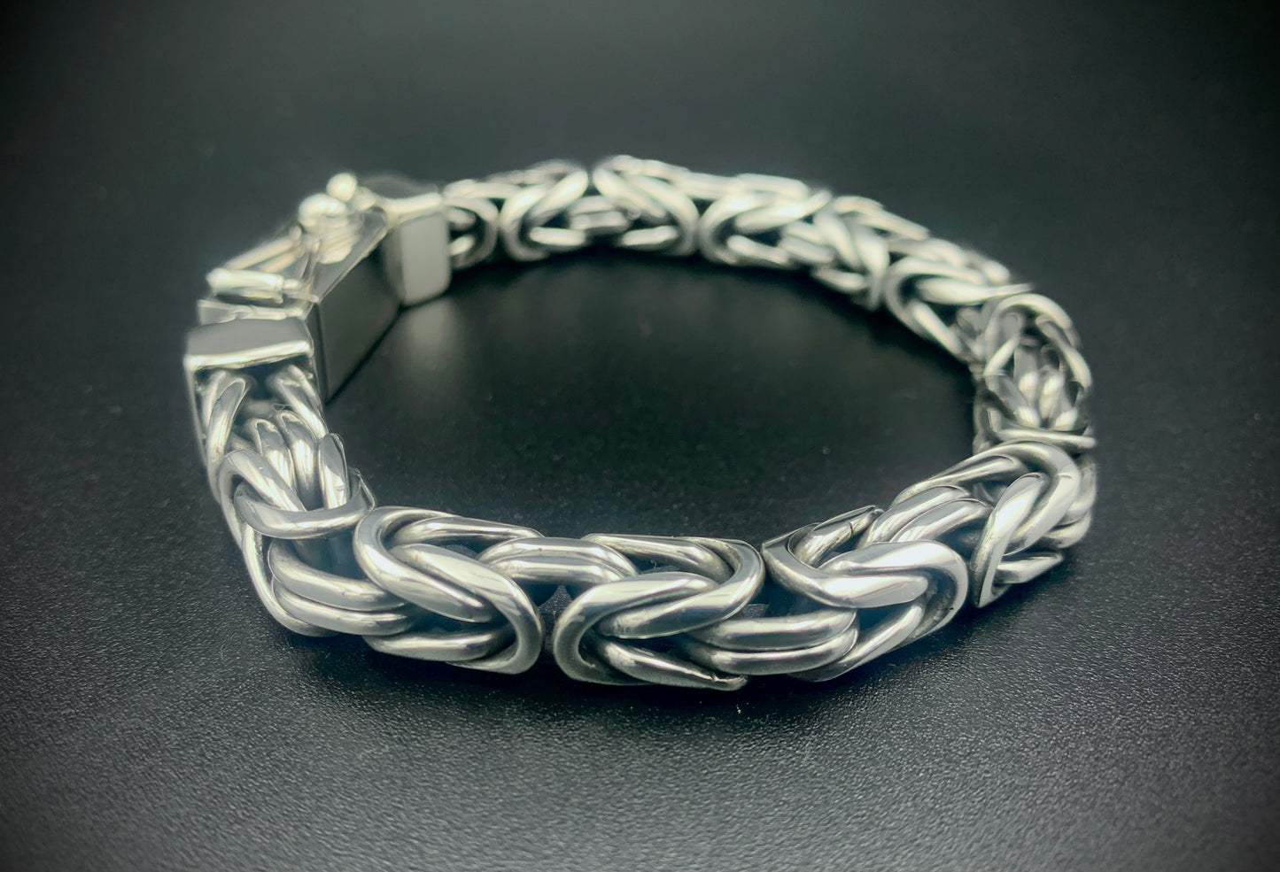 CHUNKY BYZANTINE BRACELET 9MM CUSTOM SIZES!