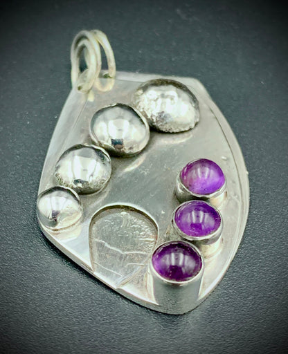 AMETHYST COSMIC WARRIOR PENDANT