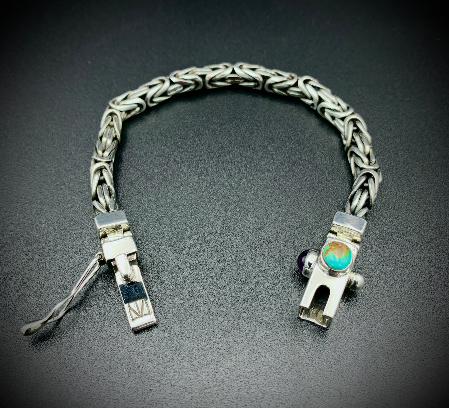 BYZANTINE CHAIN BRACELET 6MM CUSTOM SIZES!