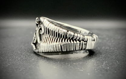 WOVEN WARRIOR RING - SIZE 6