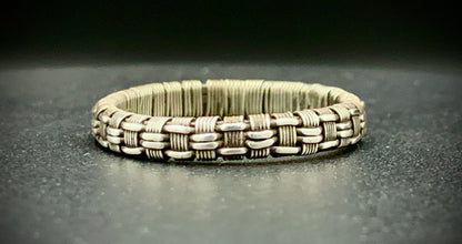 WOVEN BAND RING - SIZE 12