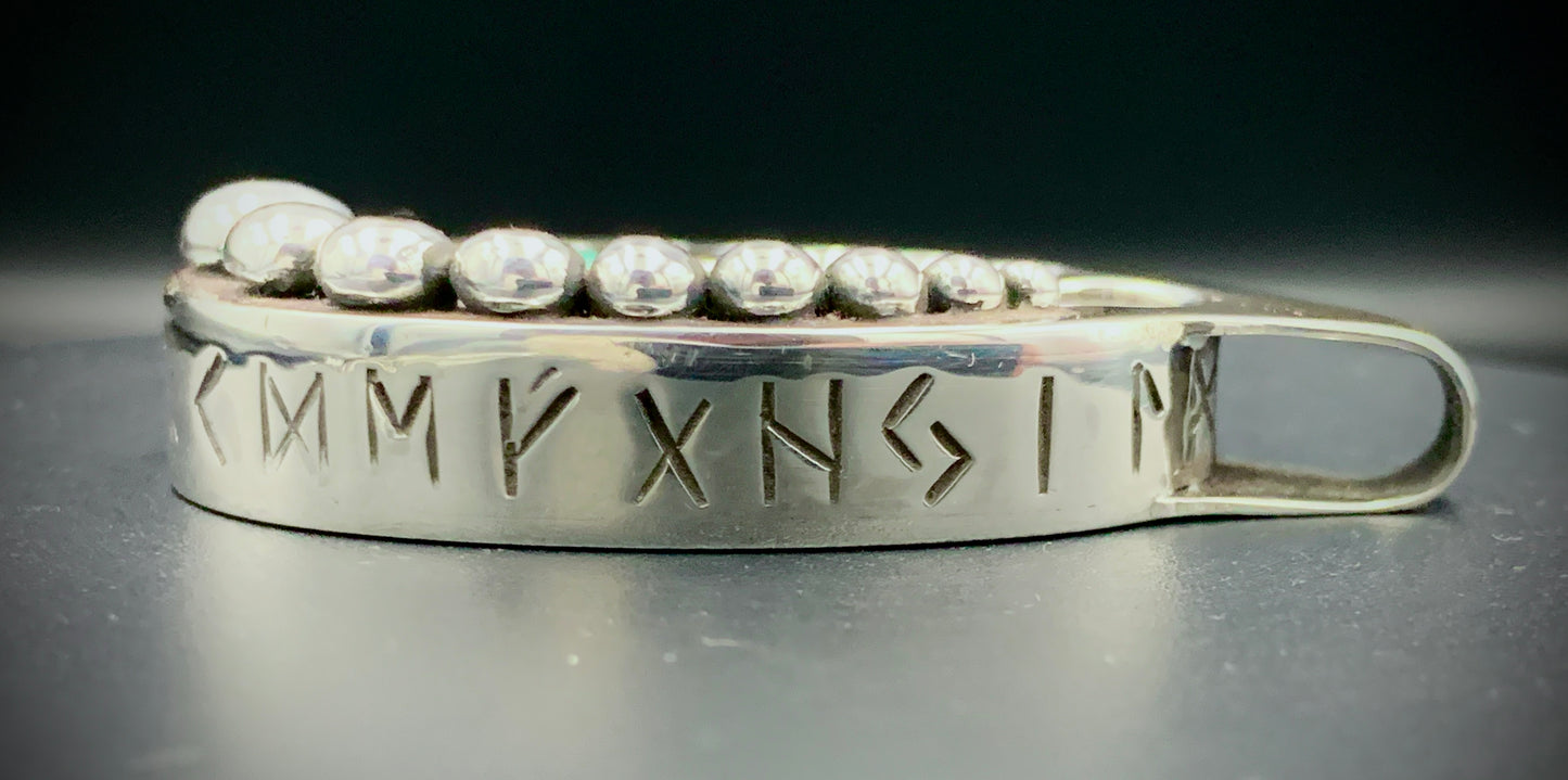 VIKING COWBOY RUNE DREAMER PENDANT