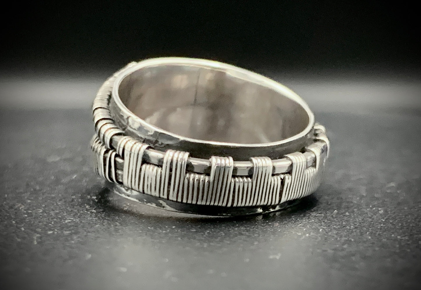 WOVEN WARRIOR RING - SIZE 6