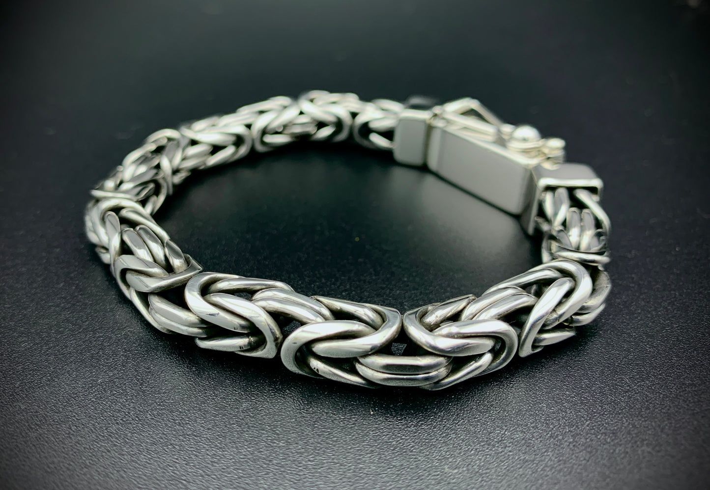 CHUNKY BYZANTINE BRACELET 9MM CUSTOM SIZES!