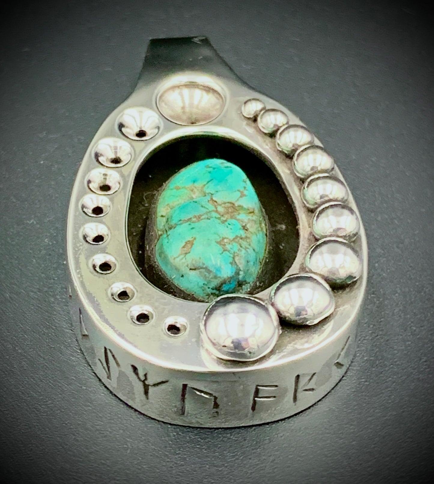 VIKING COWBOY RUNE DREAMER PENDANT