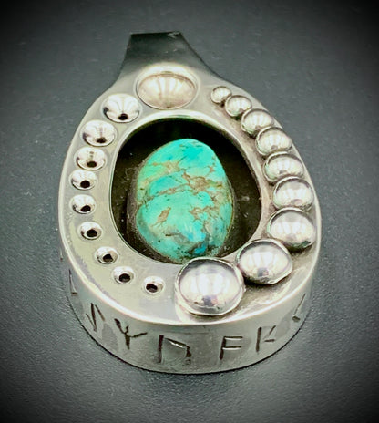 VIKING COWBOY RUNE DREAMER PENDANT