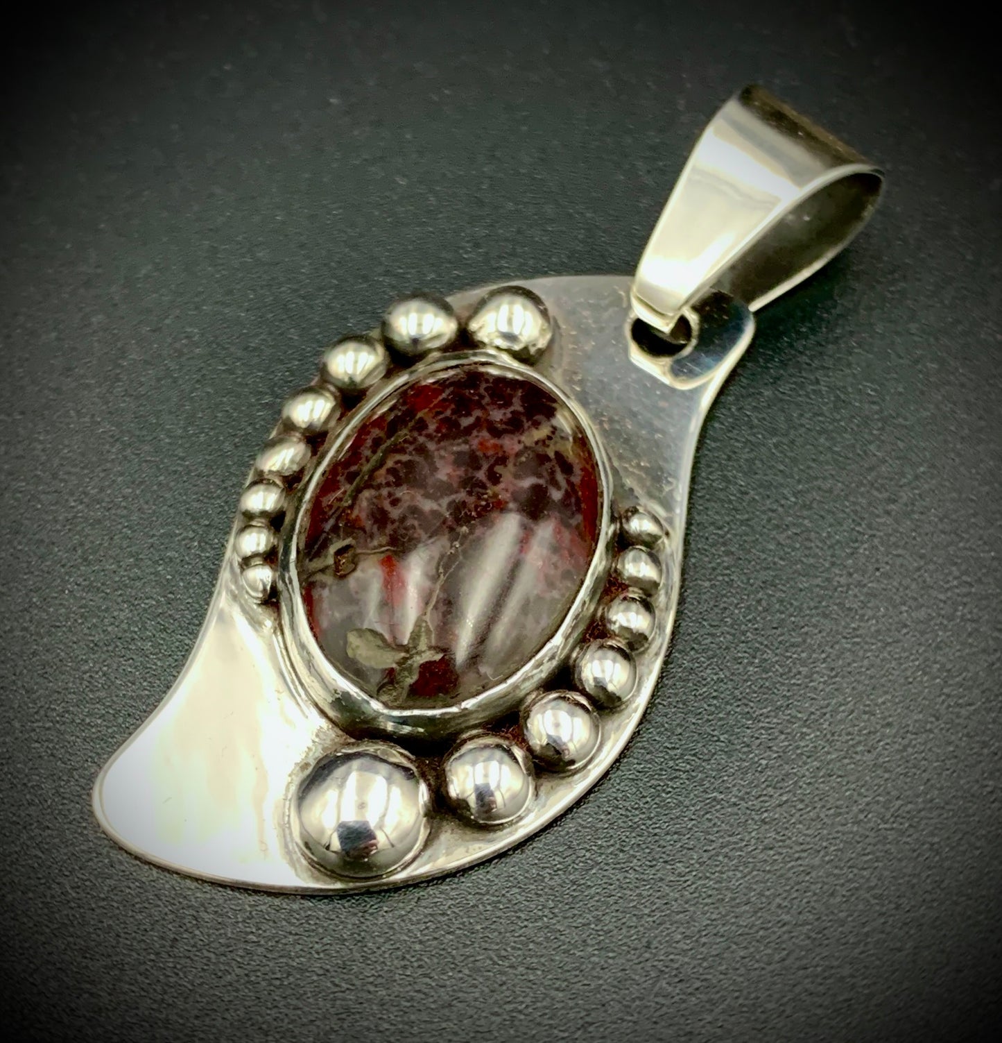 AGATE SPACE COWBOY PENDANT