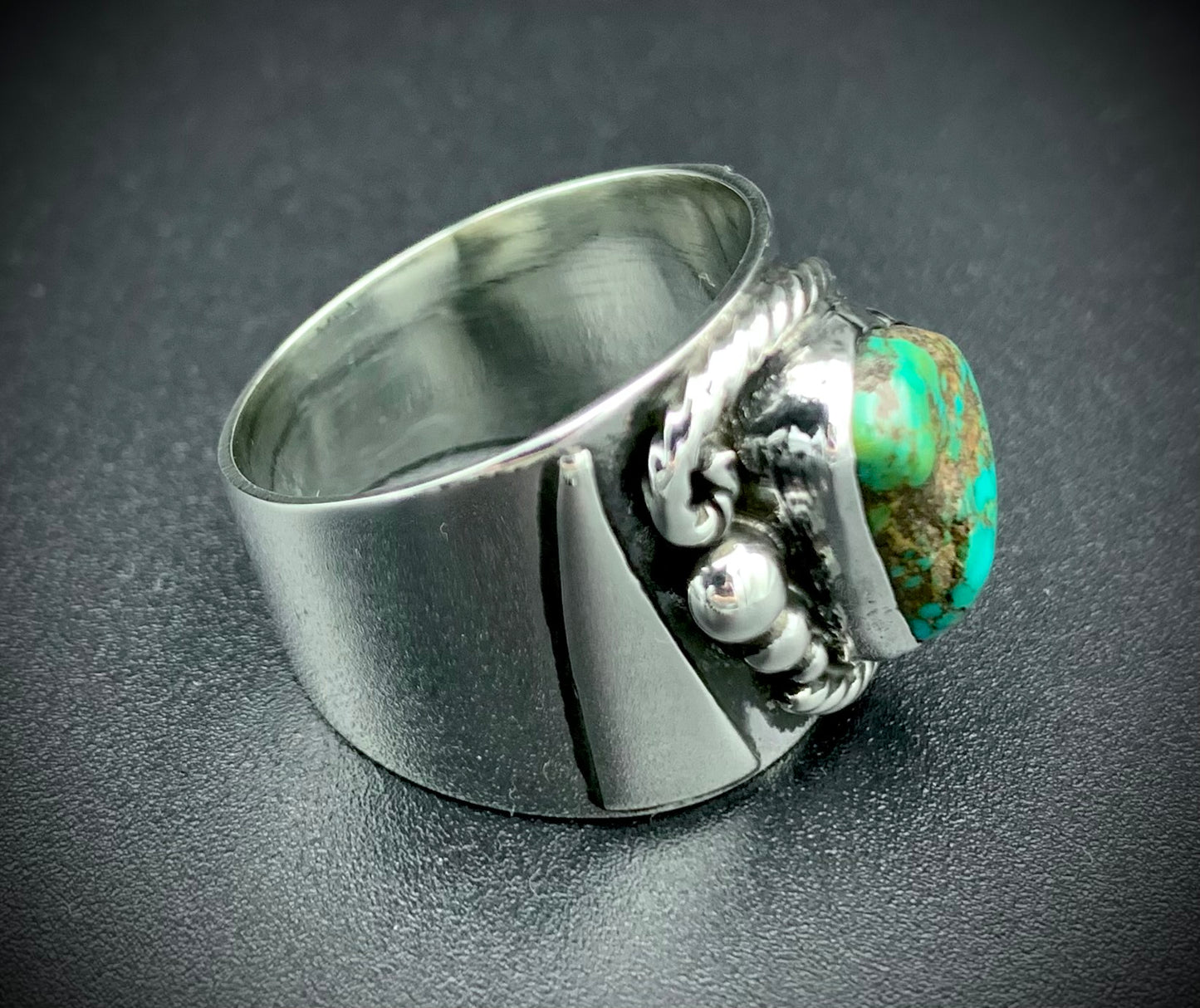 TURQUOISE POWER RING SIZE 9