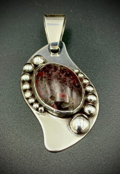 AGATE SPACE COWBOY PENDANT