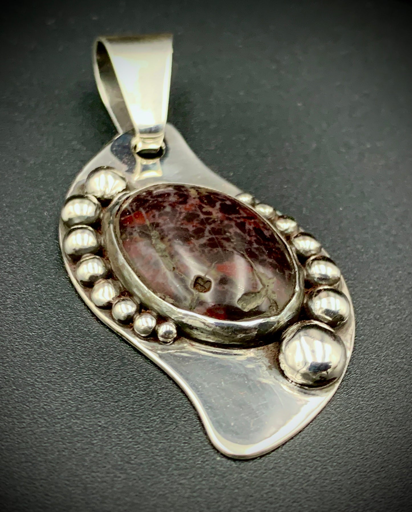 AGATE SPACE COWBOY PENDANT