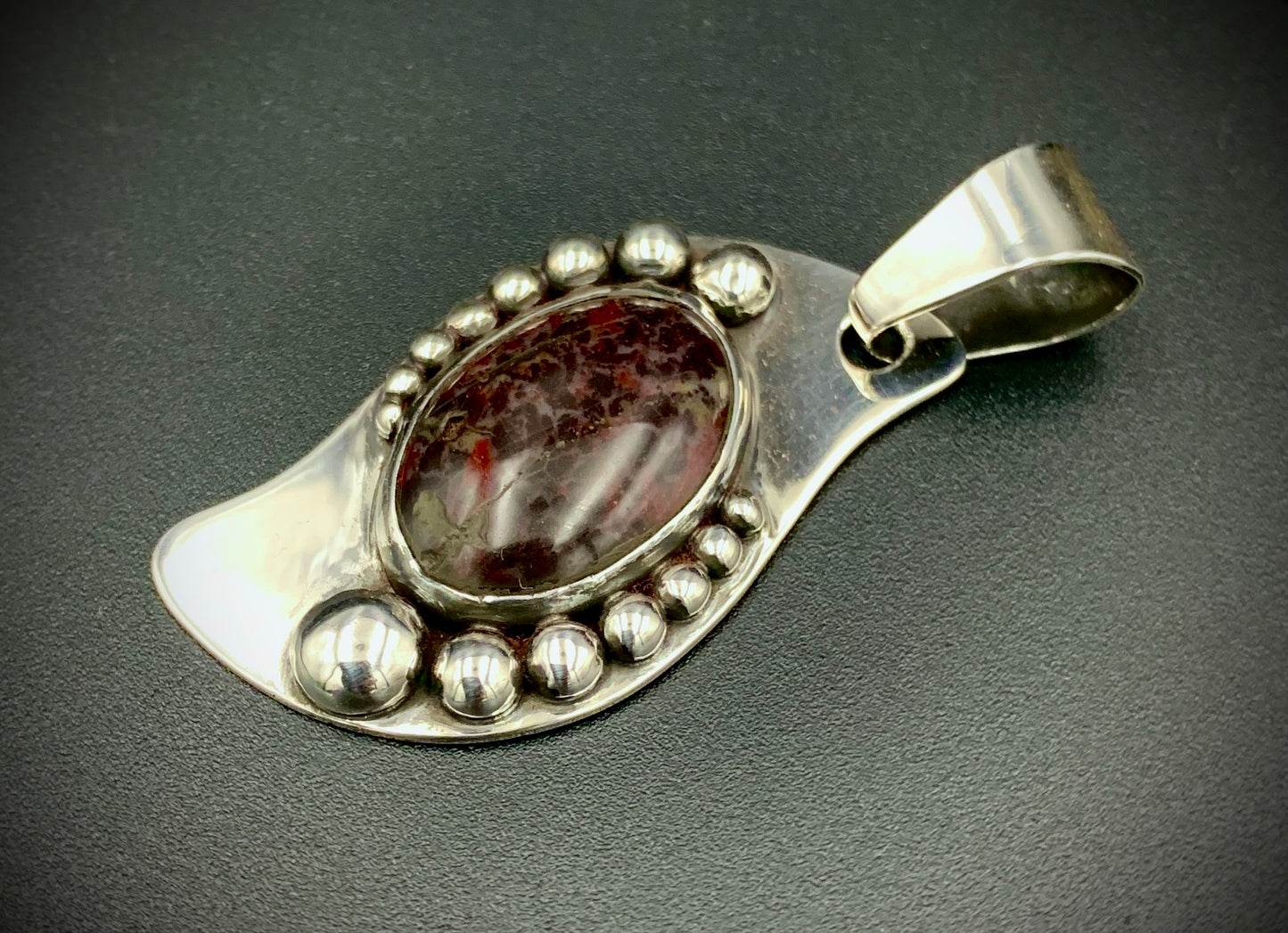 AGATE SPACE COWBOY PENDANT