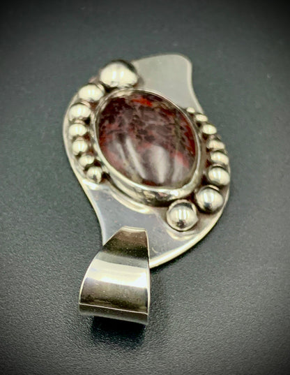 AGATE SPACE COWBOY PENDANT