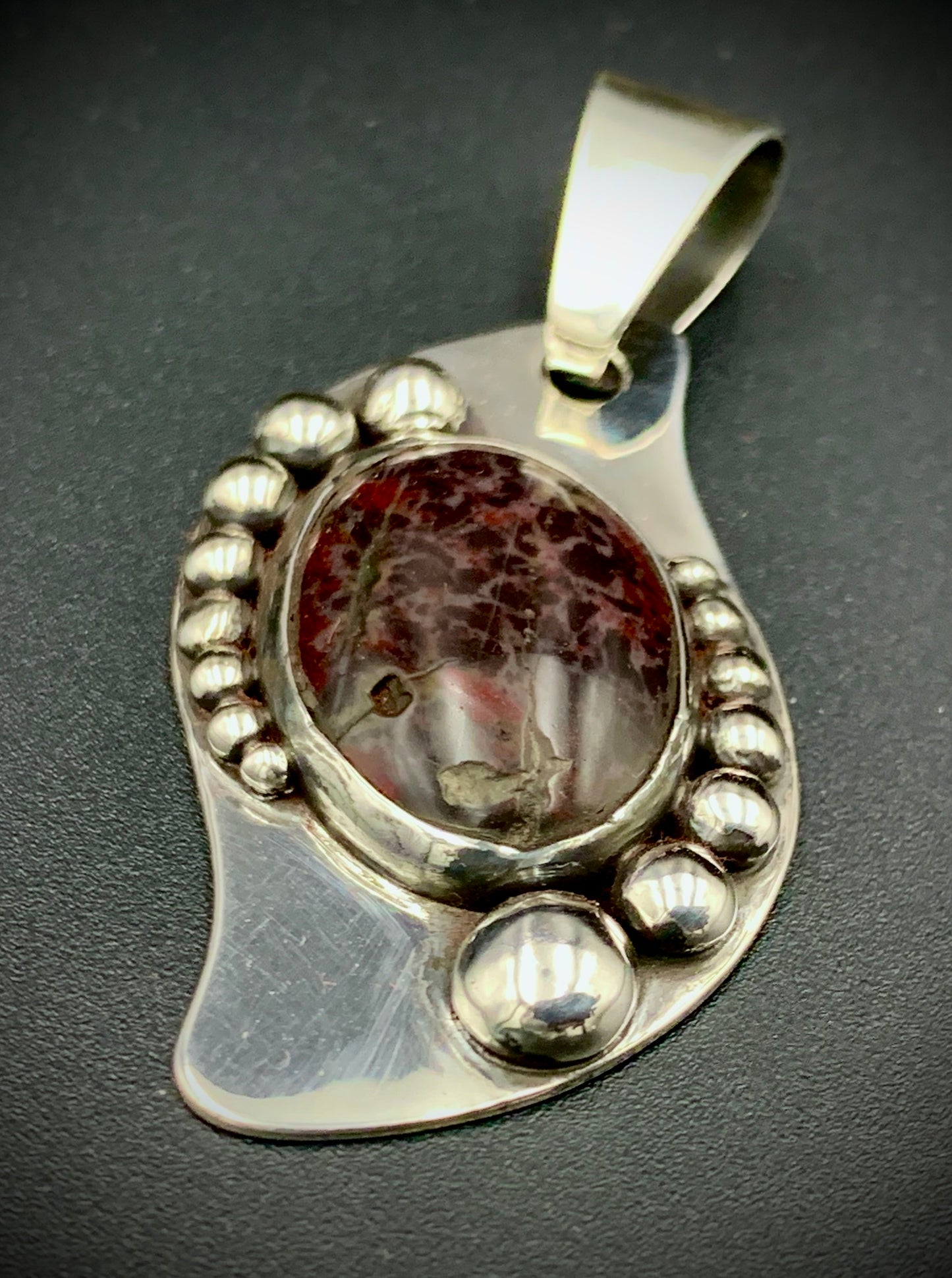 AGATE SPACE COWBOY PENDANT