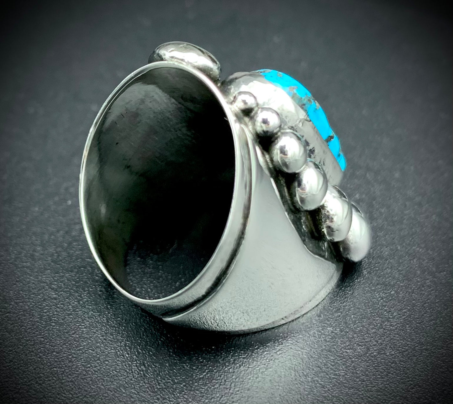 TURQUOISE POWER RING SIZE 6