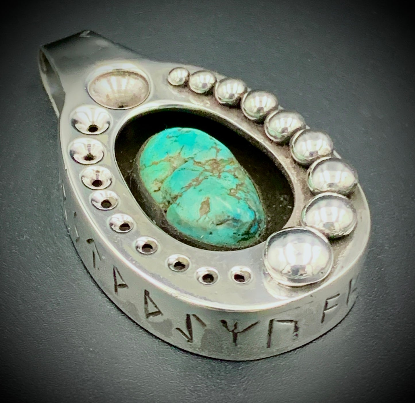 VIKING COWBOY RUNE DREAMER PENDANT