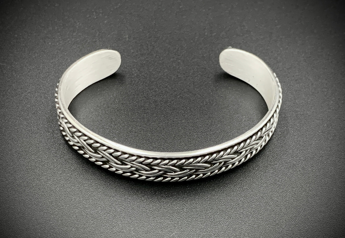 WOVEN PATHS CUFF BRACELET 12MM CUSTOM SIZES!