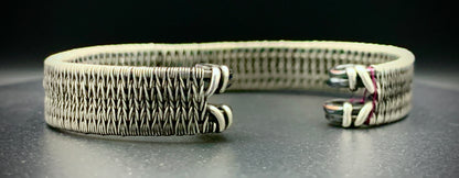 TURQUOISE EYE WOVEN BRACELET