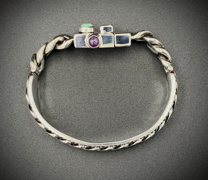 SPIRIT GANGSTER HYBRID CUFF/CHAIN BRACELET - SIZE 8.5 INCH