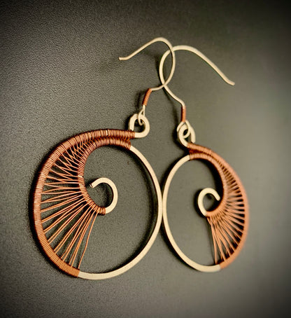 SACRED SPIRAL EARRINGS