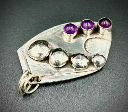 AMETHYST COSMIC WARRIOR PENDANT