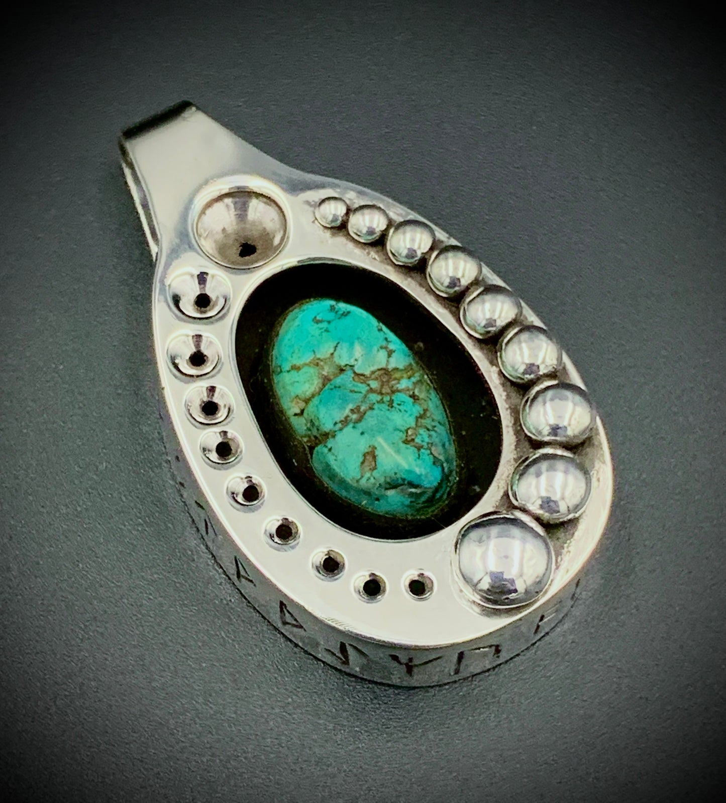 VIKING COWBOY RUNE DREAMER PENDANT