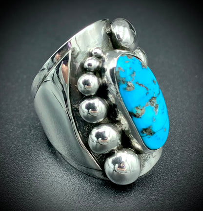TURQUOISE POWER RING SIZE 6