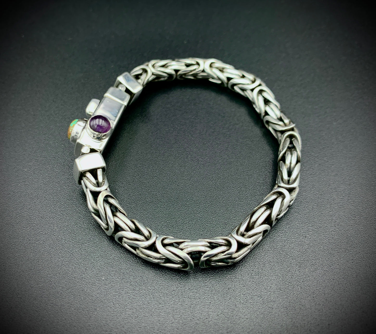 BYZANTINE CHAIN BRACELET 6MM CUSTOM SIZES!