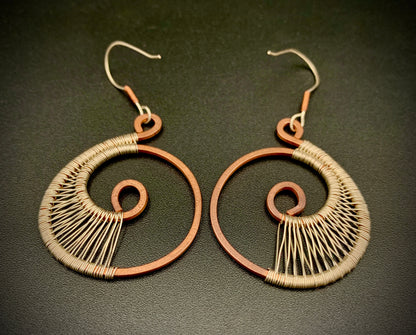 SACRED SPIRAL EARRINGS