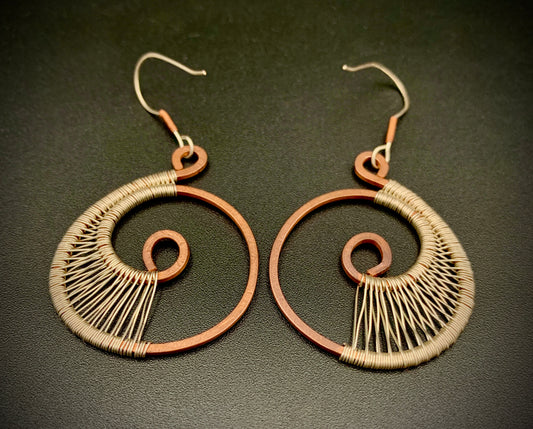 SACRED SPIRAL EARRINGS