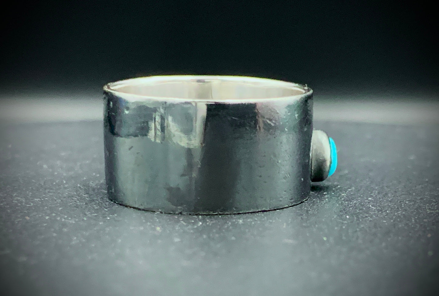 TURQUOISE STARRY NIGHT RING - SIZE 9