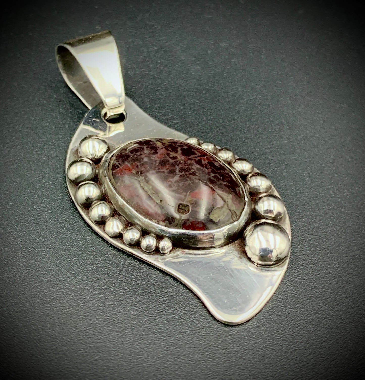 AGATE SPACE COWBOY PENDANT