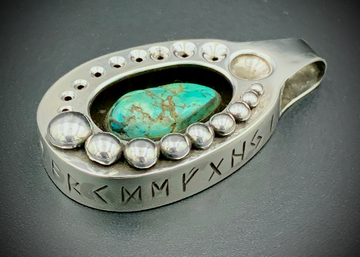 VIKING COWBOY RUNE DREAMER PENDANT