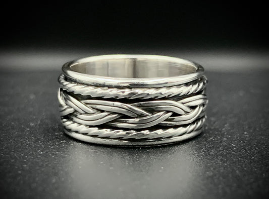 WOVEN PATHS RING - SIZE 6