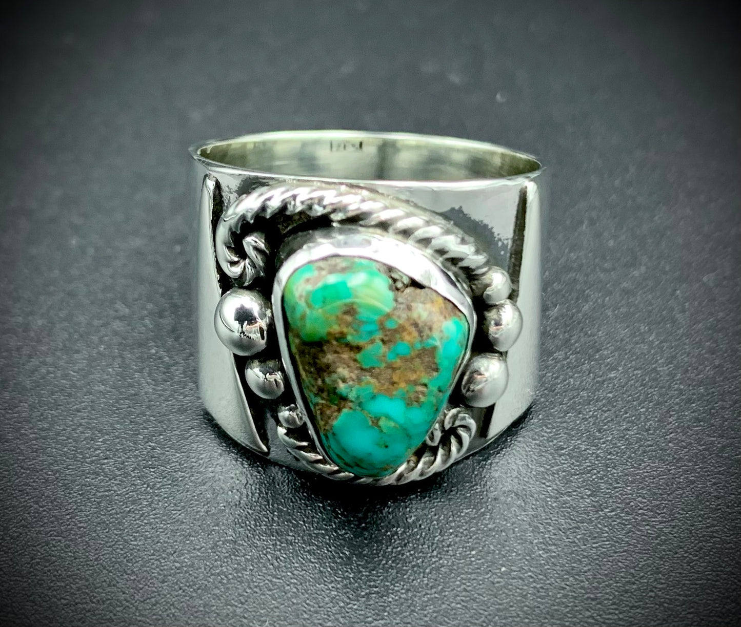 TURQUOISE POWER RING SIZE 9