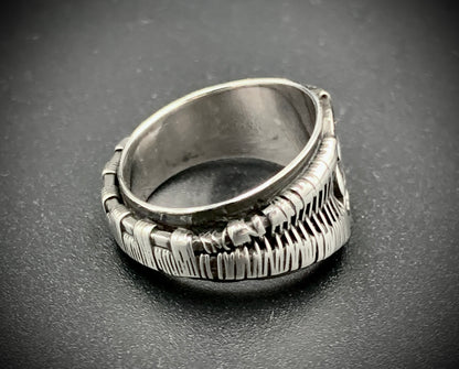 WOVEN WARRIOR RING - SIZE 6