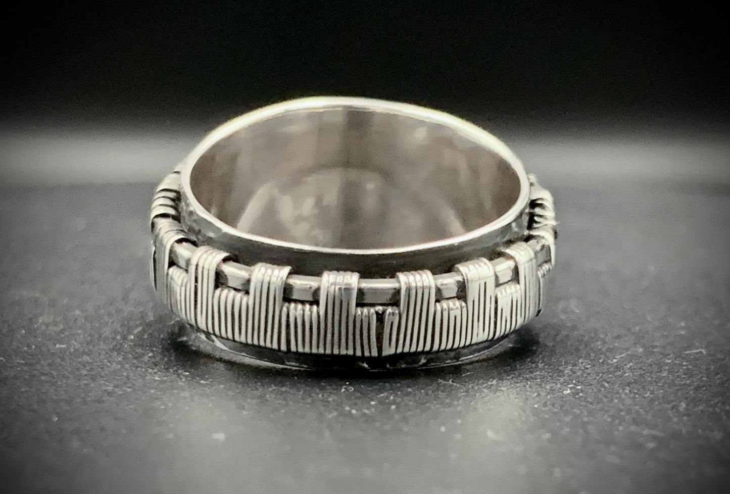WOVEN WARRIOR RING - SIZE 6