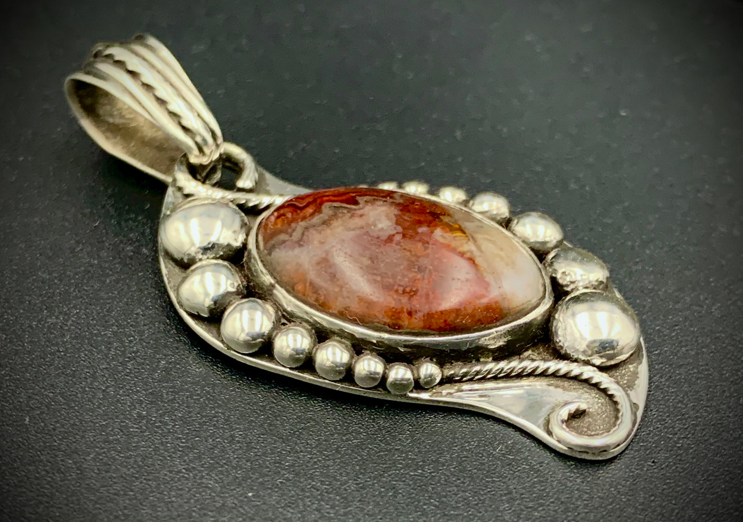 AGATE SPACE COWBOY PENDANT