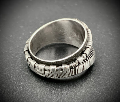 WOVEN WARRIOR RING - SIZE 6