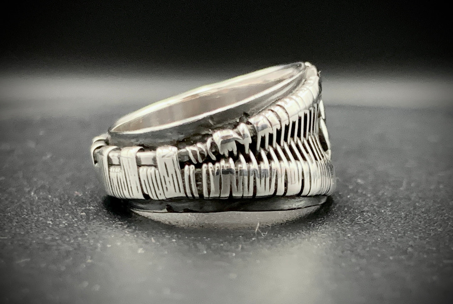 WOVEN WARRIOR RING - SIZE 6