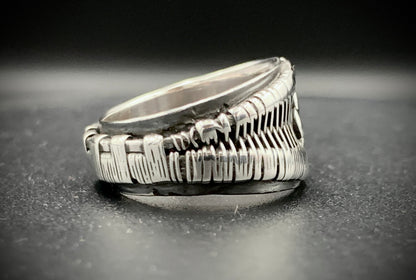 WOVEN WARRIOR RING - SIZE 6