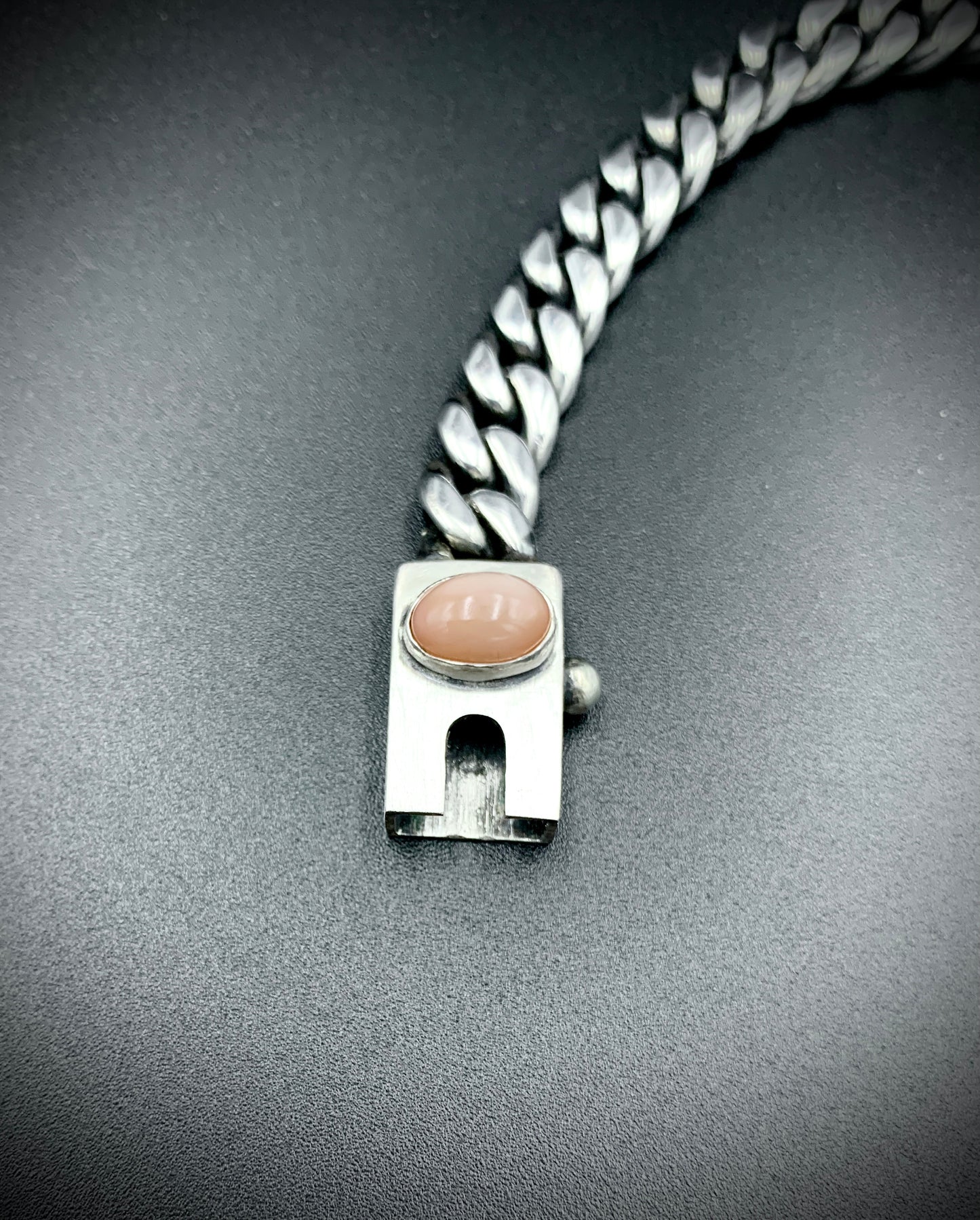 SUNSET MOONCHILD CUBAN LINK BRACELET 9MM - SIZE 8 INCH