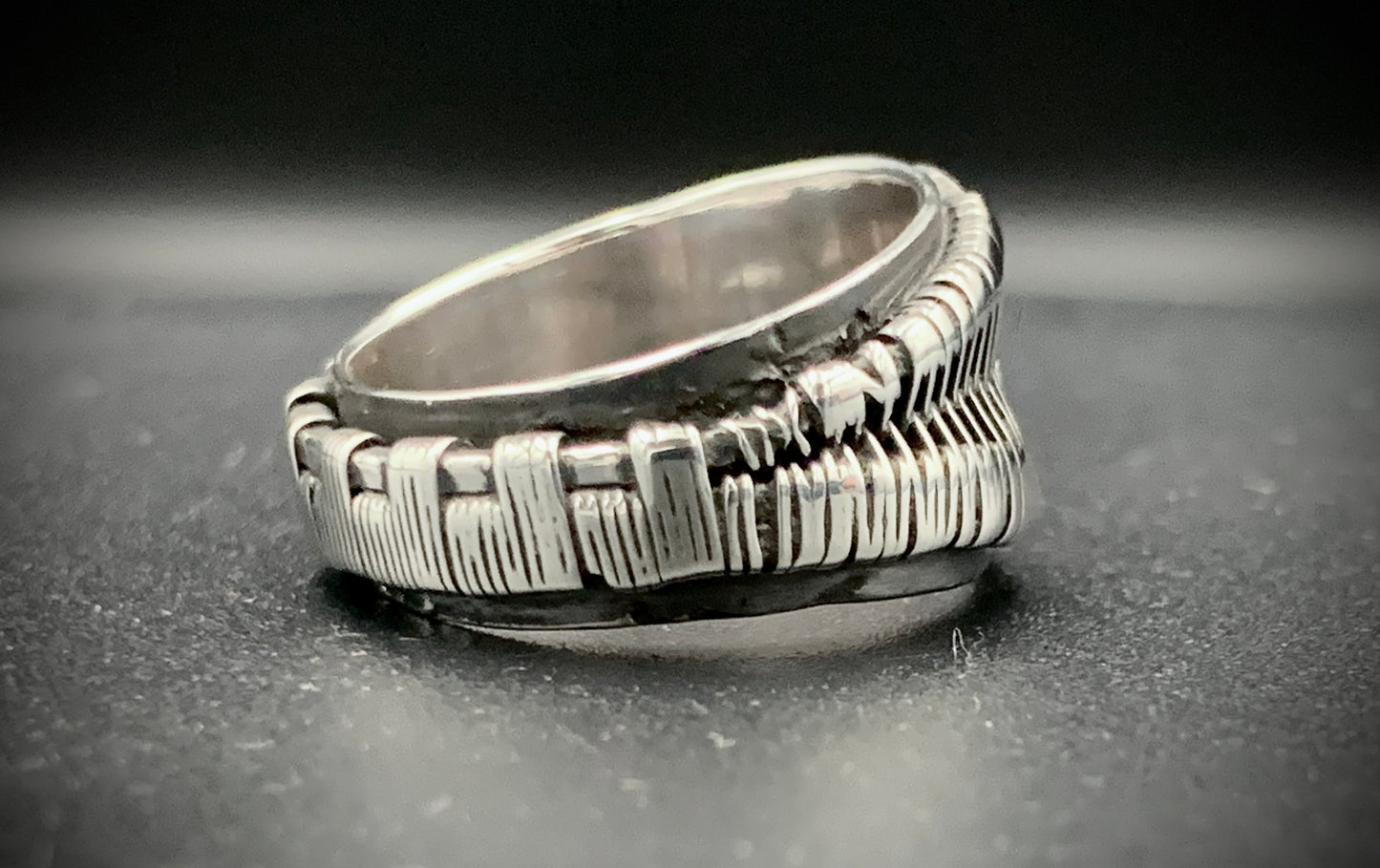 WOVEN WARRIOR RING - SIZE 6