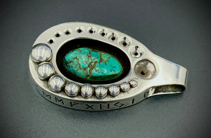 VIKING COWBOY RUNE DREAMER PENDANT